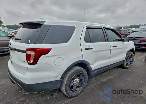 2017 Ford Explorer Police Interceptor из США, поврежденный, VIN 1FM5K8AR1HGD58945
